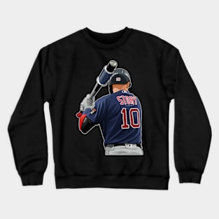 Trevor Story #10 On Deck Crewneck Sweatshirt